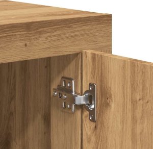 vidaXL Szafka, dąb artisian, 92x35x75 cm 9