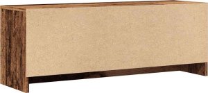 vidaXL Szafka TV, stare drewno, 102x30x37,5cm, materiał drewnopochodny 6