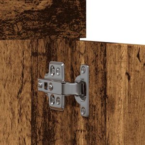 vidaXL Szafka pod umywalkę, stare drewno, 80x38,5x46 cm 8