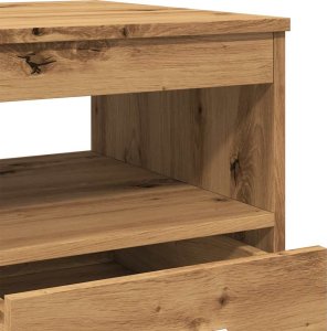 vidaXL Komoda, dąb artisan, 40x50x76 cm 9