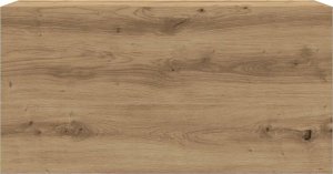 vidaXL Wisząca szafka łazienkowa, dąb artisan, 80x25x40 cm 4