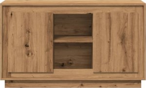 vidaXL Komoda, dąb artisan, 102x35x60 cm 4