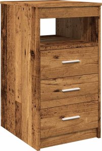 vidaXL Komoda, stare drewno, 40x50x76 cm 2