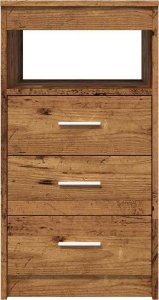 vidaXL Komoda, stare drewno, 40x50x76 cm 5