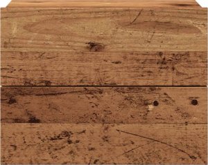 vidaXL Wiszące szafki nocne, 2 szt., stare drewno, 40x32x30 cm 4