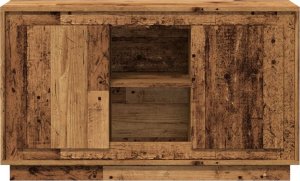 vidaXL Szafka, stare drewno, 102x35x60 cm 4