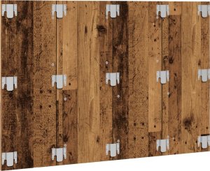 vidaXL Wezgłowie łóżka, stare drewno, 120x1,5x80 cm 4