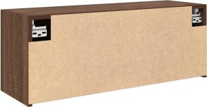 vidaXL Wisząca szafka łazienkowa, brązowy dąb, 80x25x30 cm 7