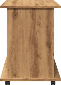 vidaXL Szafka na kółkach, dąb artisan, 60x45x60 cm 6