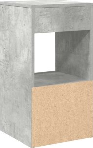 vidaXL vidaXL Szafki nocne z szufladą, 2 szt., szarość betonu, 35x34x66,5 cm 8