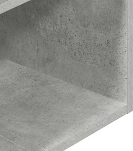 vidaXL vidaXL Szafki nocne z szufladą, 2 szt., szarość betonu, 35x34x66,5 cm 10