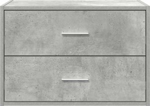 vidaXL vidaXL Szafka z 2 szufladami, szarość betonu, 60x31x40 cm 4