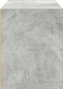 vidaXL vidaXL Szafka z 2 szufladami, szarość betonu, 60x31x40 cm 6