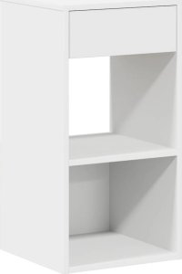 vidaXL vidaXL Szafki nocne z szufladą, 2 szt., białe, 35x34x66,5 cm 5