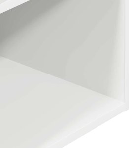 vidaXL vidaXL Szafki nocne z szufladą, 2 szt., białe, 35x34x66,5 cm 10