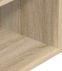 vidaXL vidaXL Szafki nocne z szufladą, 2 szt., dąb sonoma, 35x34x66,5 cm 10