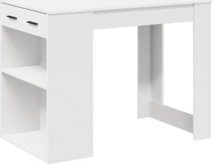 Biurko vidaXL Białe 102 cm x 62 cm 2