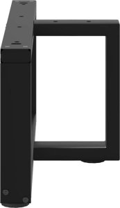 vidaXL vidaXL Nogi do stolika kawowego w kształcie litery T 2 szt. Czarne 3