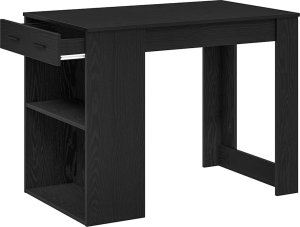 Biurko vidaXL Czarne 102 cm x 62 cm 5