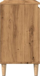 vidaXL vidaXL Szafka pod umywalkę, dąb artisan, 58x33x60 cm 6