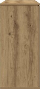vidaXL Komoda, dąb artisan, 90x29,5x65 cm 5