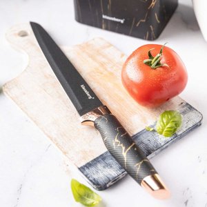 KingHoff ZESTAW NOŻY KUCHENNYCH W STOJAKU Z OSTRZAŁKĄ KINGHOFF KH-7770 11