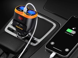 Ładowarka Verk Rozdzielacz gniazda zapalniczki 12-24v 2xusb-a 1xusb-c qc 3.0 80w ładowarka Rozdzielacz gniazda zapalniczki 12-24v 2xusb-a 1xusb-c qc 3.0 80w ładowarka 6