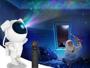 Verk Projektor gwiazd astronauta lampka nocna rzutnik niebo laserowy led pilot Projektor gwiazd astronauta lampka nocna rzutnik niebo laserowy led pilot 3