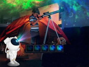Verk Projektor gwiazd astronauta lampka nocna rzutnik niebo laserowy led pilot Projektor gwiazd astronauta lampka nocna rzutnik niebo laserowy led pilot 7