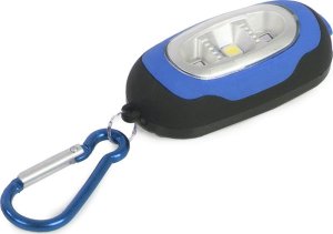 Latarka Verk Mini latarka brelok 3 led lampka magnes do plecaka Mini latarka brelok 3 led lampka magnes do plecaka 2