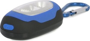 Latarka Verk Mini latarka brelok 3 led lampka magnes do plecaka Mini latarka brelok 3 led lampka magnes do plecaka 4