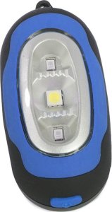 Latarka Verk Mini latarka brelok 3 led lampka magnes do plecaka Mini latarka brelok 3 led lampka magnes do plecaka 6