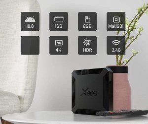 Odtwarzacz multimedialny Verk Odtwarzacz multimedialny smart tv box android hdmi pilot przystawka Odtwarzacz multimedialny smart tv box android hdmi pilot przystawka 3