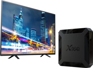 Odtwarzacz multimedialny Verk Odtwarzacz multimedialny smart tv box android hdmi pilot przystawka Odtwarzacz multimedialny smart tv box android hdmi pilot przystawka 4