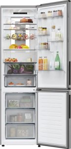 Lodówka Candy Candy CNCQ4T620DX Wolnostojący 409 l D Stal nierdzewna 2