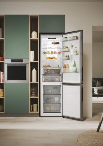 Lodówka Candy Candy CNCQ4T620DX Wolnostojący 409 l D Stal nierdzewna 22