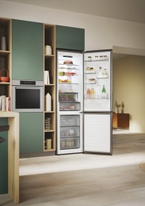 Lodówka Candy Candy CNCQ4T620DX Wolnostojący 409 l D Stal nierdzewna 24