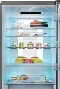 Lodówka Candy Candy CNCQ4T620DX Wolnostojący 409 l D Stal nierdzewna 25