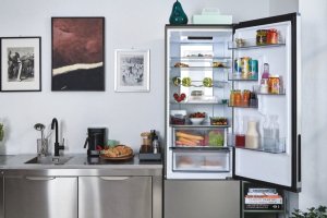 Lodówka Candy Candy CNCQ4T620DX Wolnostojący 409 l D Stal nierdzewna 34