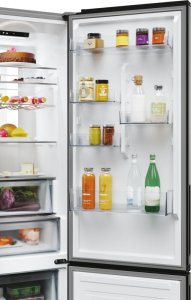 Lodówka Candy Candy CNCQ4T620DX Wolnostojący 409 l D Stal nierdzewna 39