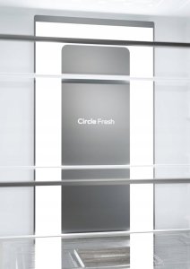 Lodówka Candy Candy CNCQ4T620DX Wolnostojący 409 l D Stal nierdzewna 4