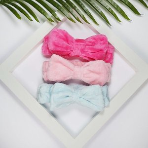 Yeye Opaska kosmetyczna do włosów gładka Granatowy 11