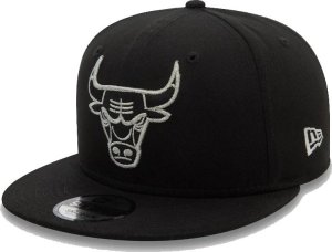 New Era Czapka z daszkiem NEW ERA Chicago Bulls Metallic  Black 9FIFTY czarna M/L 1