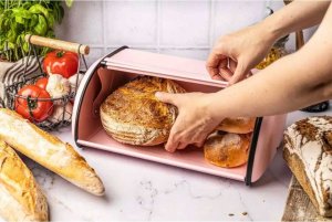 Chlebak KingHoff CHLEBAK STALOWY KINGHOFF KH-1868 różowy 4