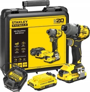 Stanley Zakrętarka bezszczotkowa FATMAX 18V V20 190Nm SFMCF830D2K-QW 1