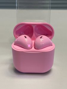 Słuchawki Happy plugs Joy - bezprzewodowe słuchawki douszne różowe 13