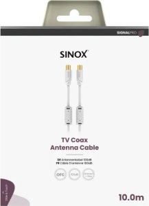 Sinox PRO antennekabel YouSee & Stofa zatwierdzony 10m biały 3