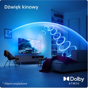 Telewizor Philips 43PUS8209/12 QLED 43'' 4K Ultra HD Titan OS Ambilight 8