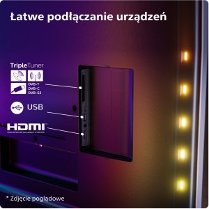 Telewizor Philips 43PUS8209/12 QLED 43'' 4K Ultra HD Titan OS Ambilight 10