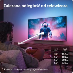 Telewizor Philips 50PUS8209/12 QLED 50'' 4K Ultra HD Titan OS Ambilight 10